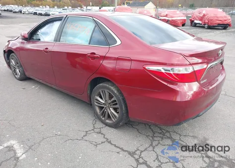 2017 Toyota Camry Se z USA, uszkodzony, nr VIN 4T1BF1FKXHU651609
